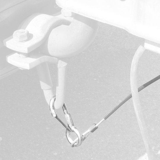 Carpoint Breekkabel met Musketonhaak - 100cm - 1500N/150kg - Breekkabel voor Aanhanger en Caravan van Carpoint — afbeelding 4