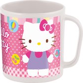 Hello Kitty  Beker - Geschikt voor de Microgolf - Mok - Mug - Kinderen - 350 ml