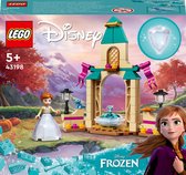 LEGO Disney Frozen 2 Disney 43198 La Cour du Château d’Anna Set avec Robe Diamant