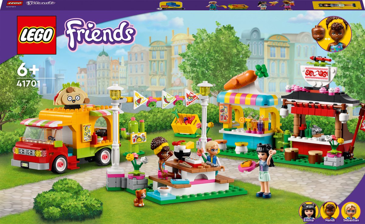 LEGO Friends Streetfoodmarkt - 41701