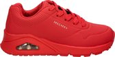 Skechers Uno - Stand On Air Meisjes Sneakers - Rood - Maat 36