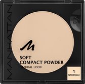 MANHATTAN Cosmetics Gezichtspoeder Soft Compact Powder Naturelle 01, 9 g