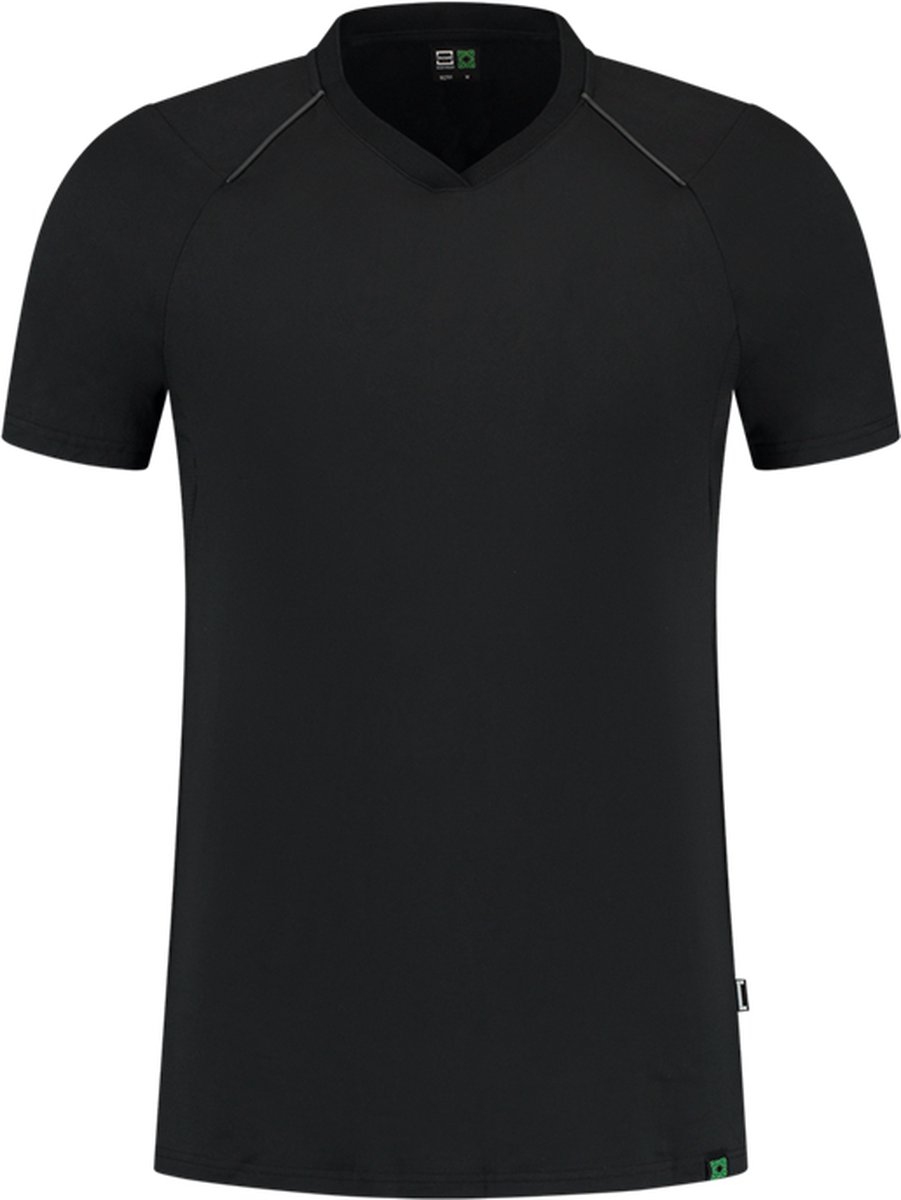 Tricorp T-Shirt V Hals Rewear 102701 - Zwart - Maat M