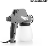 InnovaGoods Verfspuit - Verfpistool elektrisch - Doe het zelf Verfpistool - Kluspistool - Verven - Gereedschap set - Grijs