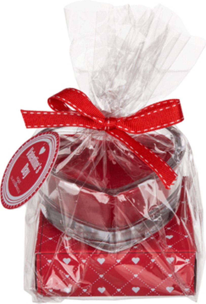 Kaars In Hartvorm - cadeau verpakking - with love — cadeau in VALENTIJNSDAG 🌹 - foto 2
