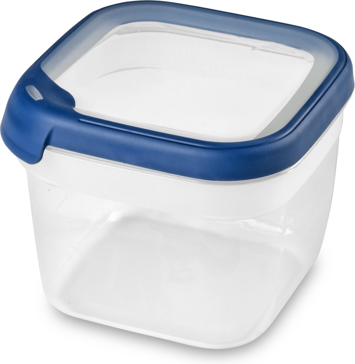 Curver Grand Chef Eco Vershoudbakje - 1,8L - Vierkant - Transparant/Donkerblauw