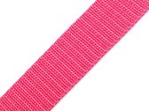 Tassenband 30mm Band voor tassen in de kleur roze