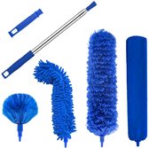 BOTC Telescopische Plumeau met Telescoopsteel set - Feather duster with Telescopic handle -Microvezel