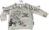 Disney Frozen Sweater - Grijs - Maat 98/104 (4 jaar)