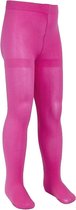 1 Kinder Panty - Maillot - 60 denier - Fuchsia - Maat 5-6 jaar