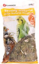 Flamingo nestmateriaal abita alle vogelsoorten - natuurmos 100 gr.