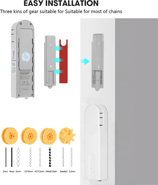 2 Tuya Smart Rolgordijn Motoren - Incl. Zigbee Gateway - Werkt Met Google Assistant En Alexa 2 Tuya Smart Rolgordijn Motoren - Incl. Zigbee Gateway - Werkt Met Google Assistant En Alexa