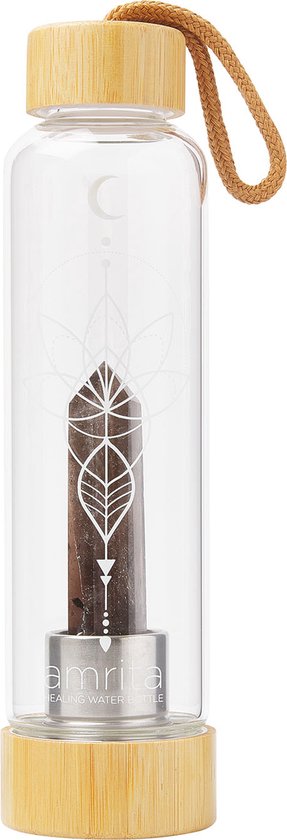 Harmony Crystal® - Bouteille d'eau en Verres avec cristal - Quartz fumé |  bol.com