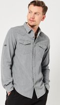 Superdry Heren Studios Western Denim Ls Shirt