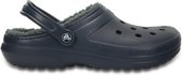 Crocs - Classic Lined Clog - Instap Sandaal - 39 - 40 - Blauw