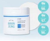 Soon Jung Cica Relief Toner 70 Pads - Etude House - 130ml - 70 pieces - Pure & Mild - Advanced Cica - Korean Beauty - Calming Skincare - For Stressed Skin - Soothing - Cleaning Pad