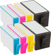 Geschikt voor HP 934/935 XL inktcartridges - Multipack 8 Stuks - Geschikt voor HP OfficeJet Pro 6230, 6800 en 6830 - Inktpatronen - cartridge - Inkt