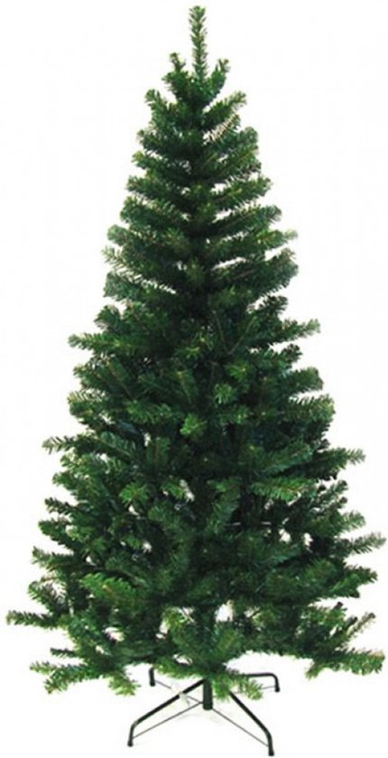 Kunstkerstboom – 180 cm – 250 Takken – Kunststof Kerstboom – Groen - In Round
