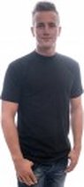 HOM Harro New T-shirt (1-pack) - O-hals - zwart -  Maat: S