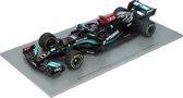 Formule 1 - Mercedes-Benz AMG #44 Lewis Hamilton (Winner Spanish GP 2021) (25 cm) 1/18 Spark {Modelauto - Schaalmodel - F1 - Max Verstappen - Model auto}
