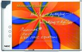 NEC Whiteboard 88" VANERUM 16:10