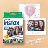 Instant Celebration - WIDE - instant foto stickerframe & film - baby girl