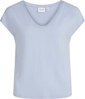 VILA VIMODALA DETAIL V-NECK S/S TOP/SU - NOOS Dames T-Shirt - Maat XS