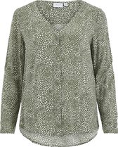 VILA VIPAYA V-NECK L/S SHIRT/SU - NOOS Dames Blouse - Maat 38