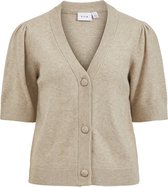 VILA VIRIL SHORT 2/4 KNIT CARDIGAN - NOOS Dames Vest - Maat S