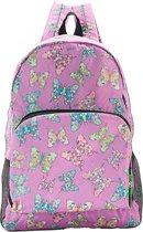 Eco Chic - Backpack - B14LC - Lilac - Butterfly