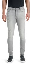Purewhite - Jone 614 Damaged Heren Skinny Fit   Jeans  - Grijs - Maat 31