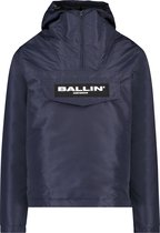 Ballin Amsterdam -  Heren Regular Fit  Anorak  Jas  - Blauw - Maat XS