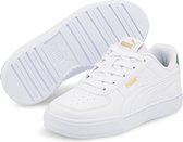 PUMA Caven PS Unisex Sneakers - White/Amazon Green/Gold - Maat 29