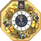 RICHARD THEE, "Een Sprankelend Nieuwjaar", Thee Cadeau, Losse Zwarte Thee, 80 g, GOUD Kleur