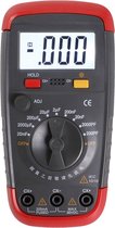 UA6013L - Digitale Capaciteit Meter - Nauwkeurige Capacimetro - Digitale Auto Range Condensator Meter -  Lc Capaciteit Meter - 0,1pF-20000uF met lcd-achtergrondverlichting en houder