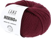 Lang Yarns Merino+ 63 Donkerrood
