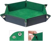 LJP - Groene Pitjesbak - Dice Tray - Dungeons & Dragons - Dobbelbak - Dobbelpiste