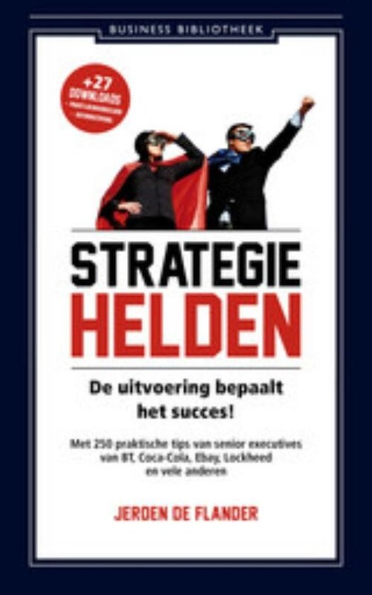 Cover van het boek 'Strategiehelden / druk 1' van J. de Flander
