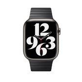 Apple 42mm Link Bracelet - Horlogebandje voor smart watch - 140-205mm - spacegrijs - voor Watch (42 mm, 44 mm)