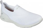 Skechers Arch Fit Refine - Dont Go - Dames Slip-On Sneakers Schoenen Wit 104164-WHT - Maat EU 36 UK 3