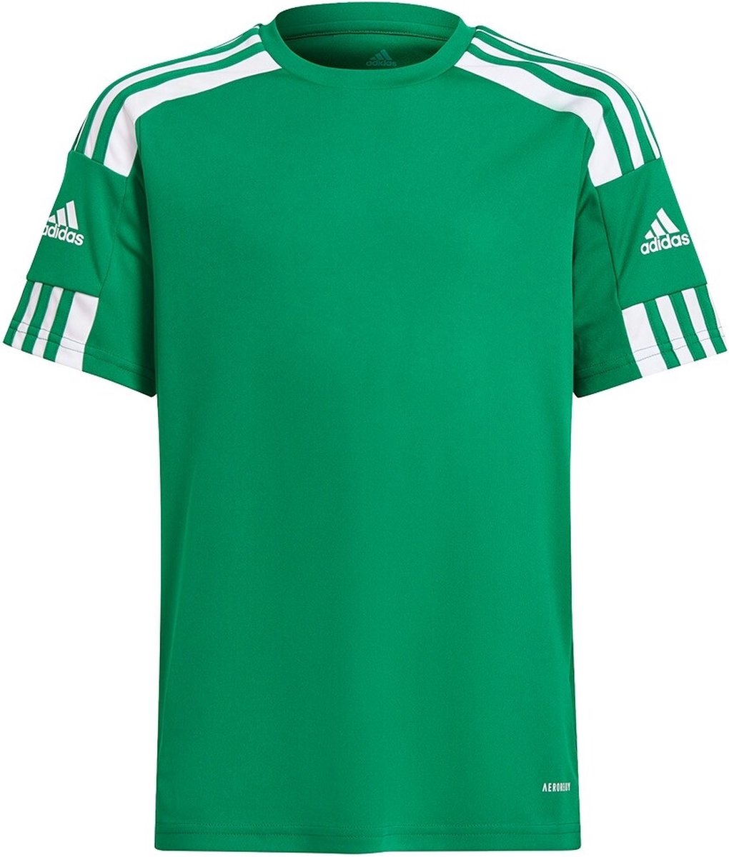 adidas - Squadra 21 Jersey Youth - Voetbalshirt groen - 140 - Groen