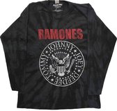 Ramones Longsleeve shirt -M- Presidential Seal Zwart