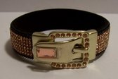 Armband in vorm van riem met magneetsluiting (3)