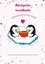 Recepten invulboek Kawaii love for food