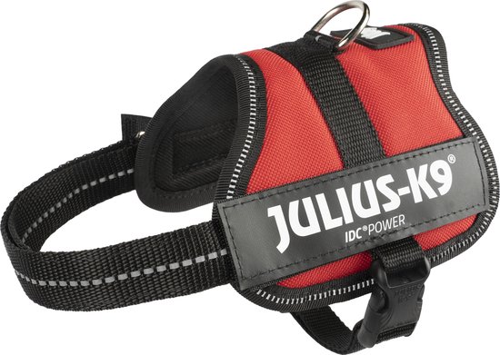 Julius-K9 IDC-Powertuig 58-76cm blauw