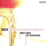 James Ehnes & Luc Beauséjour - J.S. Bach: Sonatas For Violin and Harpsichord, Vol.1 (CD)