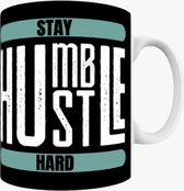 Mijnmokbedrukken® | STAY HUMBLE HUSTLE HARD Mok met tekst | Fitness Mok gepersonaliseerd| Positieve mok | Sportschool mok | Sport mok met opdruk