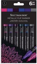 Spectrum Noir Metallic Flip Marker sets (6st)-Cosmic Wonder