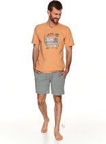 Taro Short Pyjama - Wadim - 100% Katoen. Maat L.
