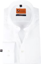 Suitable - Overhemd Wit 146-7 - 42 - Heren - Slim-fit